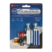 OXFORD КАТРИДЖ CO2 Z ZAWOREM DO POMPOWANIA KOL (2 ШТУКИ.) (STARY КОД: OX163)