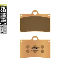 ГАЛЬМІВНІ КОЛОДКИ ДИСКОВІ GALFER МЕТАЛОКЕРАМІЧНІ (SINTERED) KH95 (ЗОЛОТИЙ) FD068G1370