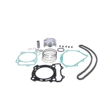 VERTEX 2025/02 КОМПЛЕКТ РЕМОНТУ GORY ДВИГУНА YAMAHA YZ 250 F (YZF250) '08-'13 (STD. + 0.01MM = 76.96MM) (ПОРШЕНЬ, УЩІЛЬНЕННЯ TOP-END, ЛАНЦЮГ ГРМ)