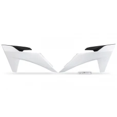 UFO КРИШКИ РАДІАТОРІВ KTM SX/SXF(SX-F) 125/250/300/350/450F 2023 КОЛІР БІЛИЙ