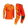 LEATT (НОВИНКА 2024) КОМПЛЕКТ (КОМПЛЕКТ) СОРОЧКА + ШТАНИ MOTO RIDE KIT 3.5 JUNIOR CITRUS КОЛІР POMARANCZOWY\/ZOLTY FLUO РОЗМІР XL (150\/160CM) - зображення 4