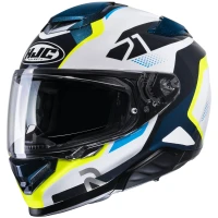 HJC ШОЛОМ RPHA 71 HAPEL WHITE/FLUO ЖОВТИЙ MC3H L 58-59CM