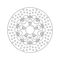 BREMBO SERIE ORO BRAKEDISC ПЛАВАЮЧИЙ