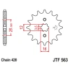 JT ЗІРОЧКА ПЕРІД 415 13 SUZUKI TS 50, YAMAHA DT 50MX (41513JT) (LANC. 420) - зображення 1