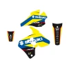 BLACKBIRD КОМПЛЕКТ НАЛІПОК (OKLEIN) SUZUKI RM 80 '00-'01, DREAM 4 КОЛІР ZOLTY\/NIEBIESKI\/CZARNY - зображення 1