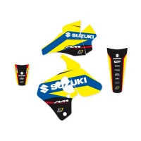 BLACKBIRD КОМПЛЕКТ НАЛІПОК (OKLEIN) SUZUKI RM 80 '00-'01, DREAM 4 КОЛІР ZOLTY/NIEBIESKI/CZARNY