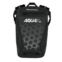 OXFORD PLECAK ВОДОНЕПРОНИКНИЙ МОДЕЛЬ AQUA V-20 ВМІСТИМІСТЬ 20L КОЛІР ЧОРНИЙ (STARY КОД: OL995)