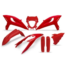 UFO 2026/01 КОМПЛЕКТ ПЛАСТІКОВ (ПОВНИЙ KIT) Z OSLONAMI ТЕЛЕСКОПІЧНИЙ (АМОРТИЗАТОРІВ) BETA RR 2T/4T 250 / 300 / 350 / 400 / 450 '25-'26 КОЛІР ЧЕРВОНИЙ