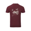 KENNY RACING СОРОЧКА T-SHIRT DUST BURGUNDY КОЛІР BURGUNDOWY РОЗМІР S - зображення 2