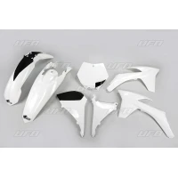 UFO КОМПЛЕКТ ПЛАСТІКОВ KTM SX '11 КОЛІР БІЛИЙ (KT509E047)