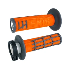 ODI ПЕРЕМИКАЧІ ВИКЛЮЧЕНИЙ ROAD EMIG 2.0 V2 LOCK-ON GRIP КОЛІР КОЛІР ПОМАРАНЧ ГРАФІТ