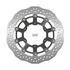 NG ДИСК ТОРМОЗНИЙ ПЕРІД BMW F 650/700/800 GS '93-'19, APRILIA PEGASO 650 '86-'08 (300X105X5MM) (6X6,5) WAVE PLYWAJACA (МАТЕРІАЛ АЛЮМІНІЙ)