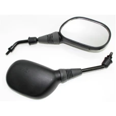 TEC-X ДЗЕРКАЛО, УНІВЕРСАЛ, SCOOTER-MODEL, ЧОРНИЙ, M8 (ПРАВОГО- / ПРАВОГО THREAD) ПАРА