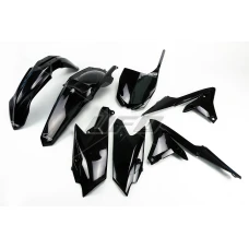 UFO ПЛАСТМАСА KIT 5-PARTS ЧОРНИЙ YZF250/450 2014-2018