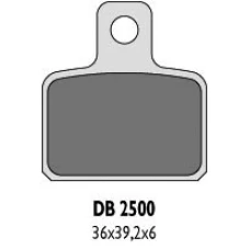 DELTA BRAKING КОЛОДКИ ДИСКОВІ ТОРМОЗНІ KH351 - ZASTEPUJA DB2500MX-D I DB2500QD-D