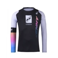 KENNY RACING СОРОЧКА CROSS/ENDURO МОДЕЛЬ TRACK ZOOM BLACK КОЛІР CZARNY/BIALY/NIEBIESKI/ROZOWY РОЗМІР XXXL