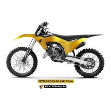 UFO 2024/04 КОМПЛЕКТ ПЛАСТІКОВ Z OSLONAMI ТЕЛЕСКОПІЧНИЙ (АМОРТИЗАТОРІВ) KTM SX 125 / 250 / 300 '23-'24, SX-F 250 / 350 / 450 '23-'24 КОЛІР ЗОЛОТИЙ