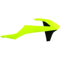 POLISPORT АКЦІЯ КРИШКИ РАДІАТОРА (КОМПЛЕКТ) KTM SX/SXF `16-18 EXC `17-19 КОЛІР ЖОВТИЙ FLUO