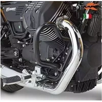 KAPPA GMOLE КРИШКИ ДВИГУНА MOTO GUZZI V7 3 STONE / SPECIAL (17-19), V7 3 STONE NIGHT PACK (19), V9 ROAMER / V9 BOBBER (16-19) ЧОРНІ