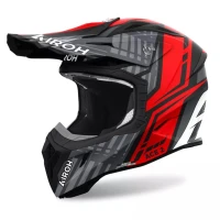 AIROH ШОЛОМ CROSS / ENDURO / ATV / QUAD AVIATOR ACE 2 PROUD КОЛІР CZERWONY/SZARY МАТОВА РОЗМІР S