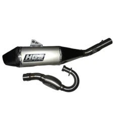 HGS EXHAUSTSYSTEM 4T COMPLETE CRF250R 22-24 КАРБОНОВОГО GREY