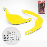 BIKETEC КРИШКИ RAK (РУЧКА) АЛЮМІНІЙ КОЛІР ЖОВТИЙ (Z КРІПЛЕННЯМИ 22MM I 28MM)