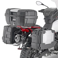 KAPPA СТЕЛАЖ KUFROW БОКОВИХ SZYBKIEGO ВСТАНОВЛЕННЯ MONOKEY MOTO GUZZI V85 TT (2019) - ROWNIEZ ПІД KUFRY MONOKEY RETRO-FIT K-VENTURE АЛЮМІНІЙ І K'MISSION АЛЮМІНІЙ