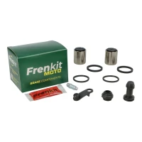 FRENKIT MOTO 2026/05 КОМПЛЕКТ РЕМОНТУ СУПОРТА ТОРМОЗНОЇ (USZCZELNIENIA + TLOCZKI) NISSIN (ПОРШЕНЬ FI 27MM) ПЕРІД KAWASAKI J 125 '16-'22, J 300 '14-'22