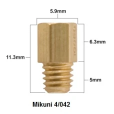 PROX ФОРСУНКА КОРІННИЙ MIKUNI ВИД 4/042 ДІАМЕТР #160 ( 1 ШТУКИ. )