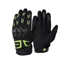 MODEKA РУКАВИЦІ MX ТОП II KIDS DZIECIECE КОЛІР CZARNY/NEONOWY РОЗМІР S