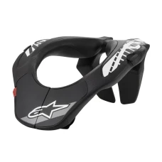 ALPINESTARS NECKSUPPORT BLACK/WHITE YOUTH ОДНОГО РОЗМІР