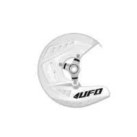 UFO ЗАХИСТ ТОРМОЗА ДИСКА KTM SX 125/150/250, EXC 125/200/250/300, SX-F/EXC-F 250/350/450 '10-14, EXC-F 500 '11-14, КОЛІР БІЛИЙ