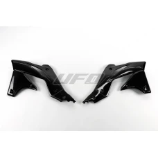UFO КРИШКИ РАДІАТОРА KAWASAKI KXF 250 '13-'16 КОЛІР ЧОРНИЙ