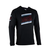 LEATT (НОВИНКА 2023) СОРОЧКА ROWEROWA MTB ENDURO 4.0 JERSEY BLACK КОЛІР ЧОРНИЙ РОЗМІР S