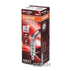OSRAM ЛАМПОЧКА H1 12V, 55W P14.5S NIGHTBREAKERLASER - I ШТУКА