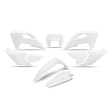 UFO 2024/01 КОМПЛЕКТ ПЛАСТІКОВ HUSQVARNA TE 150 / 250 / 300 '24, FE 250 / 350 / 450 / 501 '24, КОЛІР БІЛИЙ