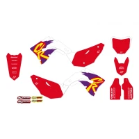 BLACKBIRD КОМПЛЕКТ НАЛІПОК (OKLEIN) HONDA CR 125R '02-'07, CR 250R '02-'07 RETRO