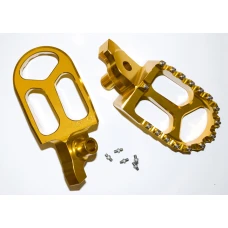 JR PODNOZEK КЕРМА SUZUKI RMZ 250 '07-'09, RMZ 450 '05-'07 КОЛІР ЗОЛОТИЙ (2 ШТУКИ) АЛЮМІНІЙ - ПРОДАЖА