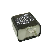 МИГАЛКА РЕЛЕ, МЕХАНІЧНЕ, 2-PIN, 12V