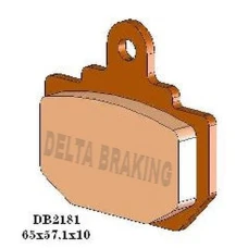 DELTA BRAKING КОЛОДКИ ДИСКОВІ ТОРМОЗНІ KH111 ЗАД HONDA FL 350R ODYSSEY '85-'87, ПУЛЬТ КЕРУВАННЯ 400 R/RK/RL '89-'93