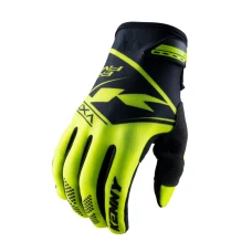 KENNY RACING РУКАВИЦІ CROSS/ENDURO МОДЕЛЬ BRAVE NEON ЖОВТИЙ КОЛІР ЖОВТИЙ FLUO/CZARNY РОЗМІР XL