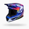 KENNY RACING ШОЛОМ CROSS\/ENDURO TRACK GRAPHIC + FOCUS CANDY BLUE КОЛІР NIEBIESKI\/BIALY\/ КОЛІР ПОМАРАНЧ РОЗМІР M - зображення 3