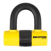 OXFORD ЗАХИСТ ПРОТИКРАДІЖКА KLODKA NA ДИСКИ ТОРМОЗНИЙ HD МАКС 14MM КОЛІР ЖОВТИЙ FLUO