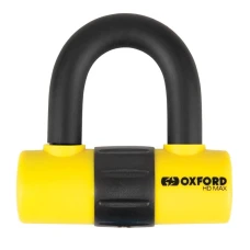 OXFORD ЗАХИСТ ПРОТИКРАДІЖКА KLODKA NA ДИСКИ ТОРМОЗНИЙ HD МАКС 14MM КОЛІР ЖОВТИЙ FLUO