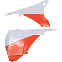 POLISPORT КРИШКИ ФІЛЬТРА ПОВІТРЯ KTM 125/500 EXC/EXCF 14-16 КОЛІР BIALY/POMARANCZOWY