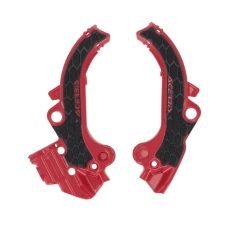 ACERBIS КРИШКИ РАМИ X-GRIP KTM SX 65 '24-'26, GAS GAS MC 65 '24-'26, HUSQVARNA TC 65 '24'-26 КОЛІР ЧЕРВОНИЙ / ЧОРНИЙ
