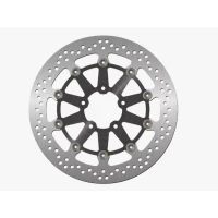 NG ДИСК ТОРМОЗНИЙ ПЕРІД SUZUKI GSXR600/750 '97-'03, GSXR1000 '00-'04, TL1000, GSXR1300 HAYABUSA '99-07 (320X69X5) PLYWAJACA ЧОРНИЙ МАТЕРІАЛ