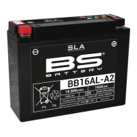 BS АКУМУЛЯТОР BB16AL-A2 (FA) (YB16ALA2) 12V 16AH 205X71X164 BEZOBSLUGOWY - ZALANY (160A) (4)