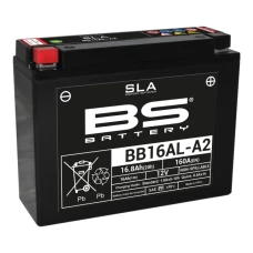 BS АКУМУЛЯТОР BB16AL-A2 (FA) (YB16ALA2) 12V 16AH 205X71X164 BEZOBSLUGOWY - ZALANY (160A) (4)
