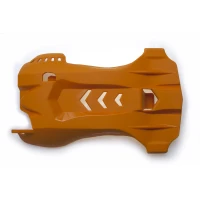 POLISPORT ЗАХИСТ ДВИГУНА FORTRESS SKID PLATE KTM SX 250 '06-'16; EXC 250/300 '06-'16; HUSQVARNA TC/TE 250/300 '14-'16 КОЛІР КОЛІР ПОМАРАНЧ